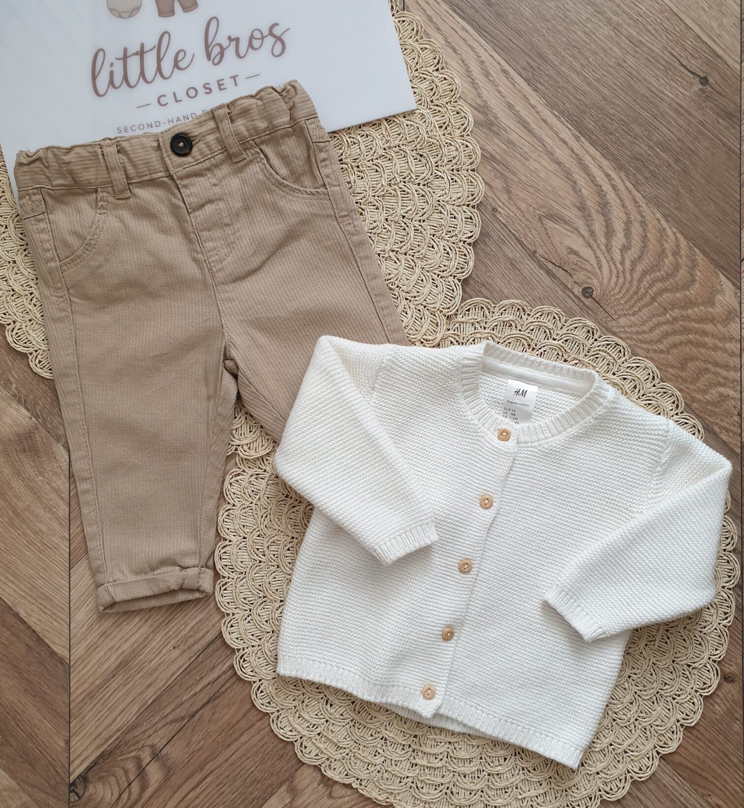 Little Angel Set - Maat 56 - 100% katoen