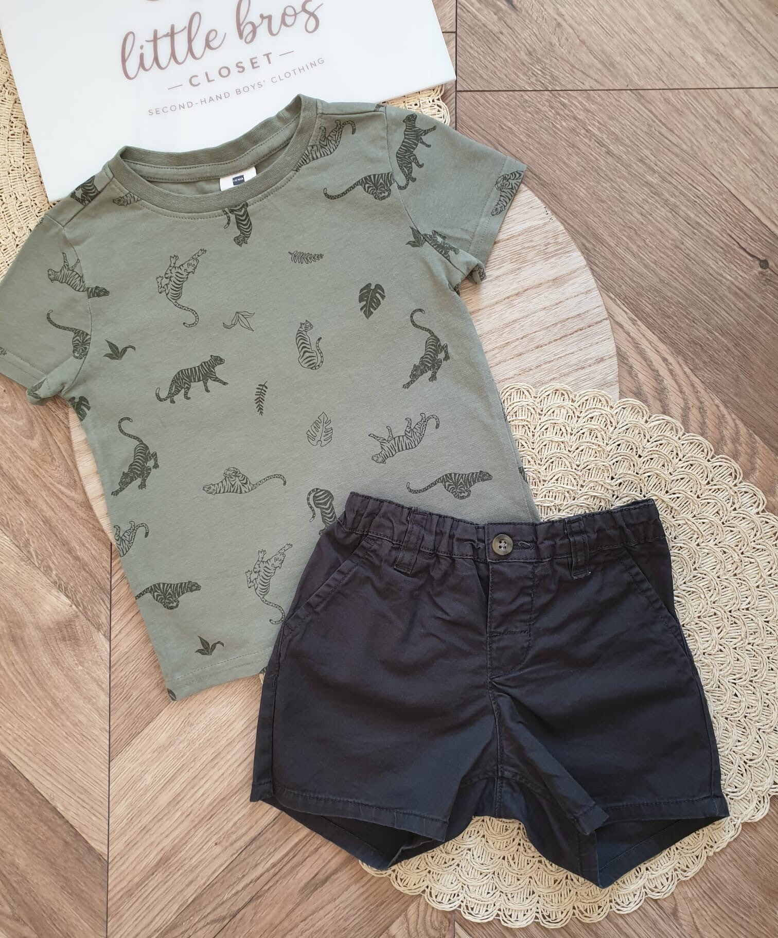 Safari Set 100% katoen - Maat 86/92