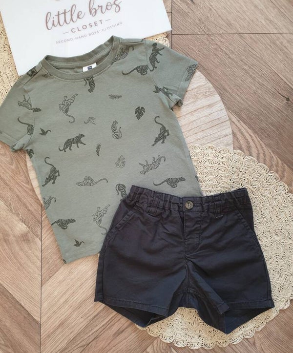 Safari Set 100% katoen - Maat 86/92