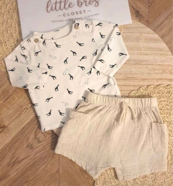 Beige Set - Maat 62