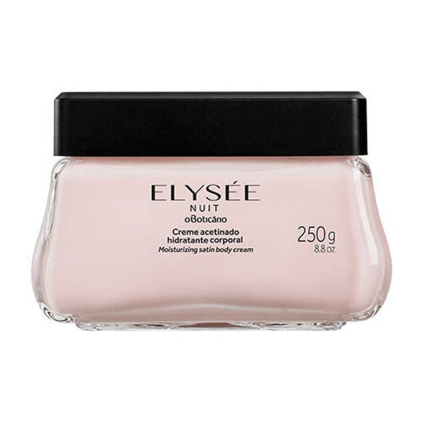 Elysée Nuit Creme Acetinado Hidratante Corporal, 250g
