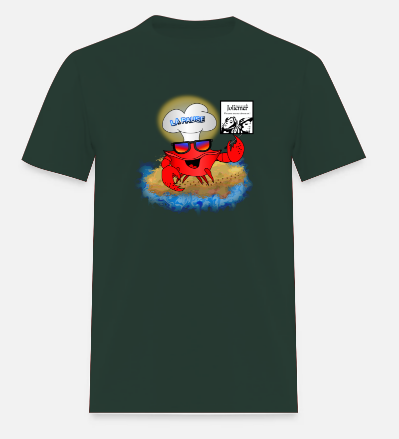 Crabe vert forêt