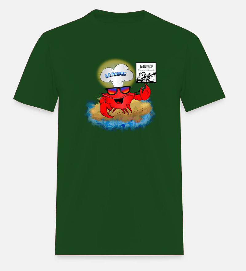 Crabe vert forêt