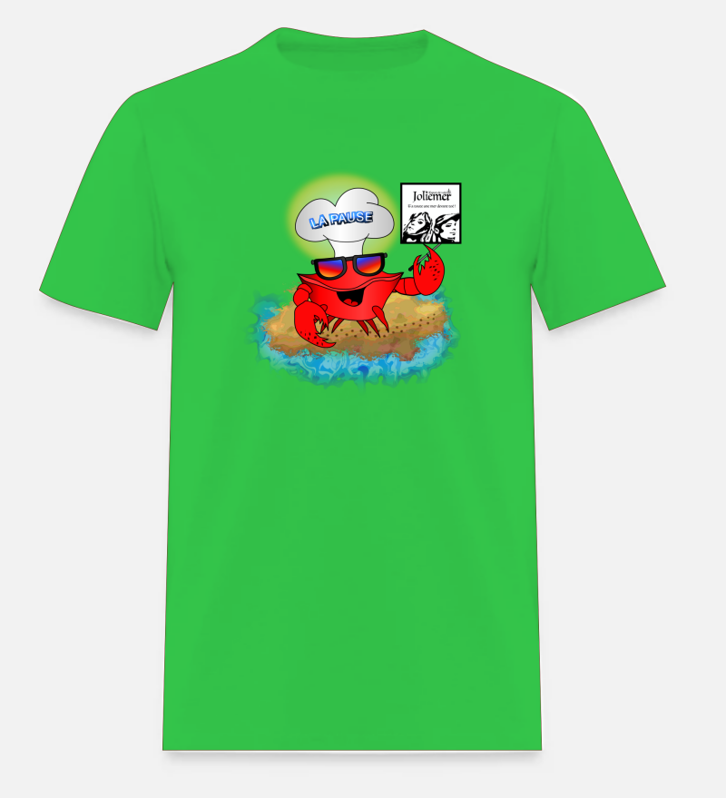 Crabe vert trèfle