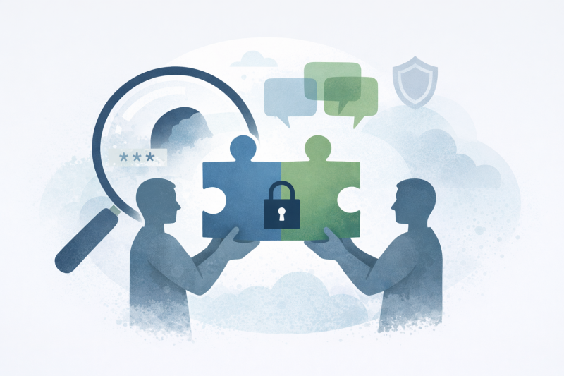 Um trúnað, nærgætni og traust í greiningarvinnu. Greinin fjallar um ábyrgð þess sem stígur inn sem gestur í vinnumenningu annarra.