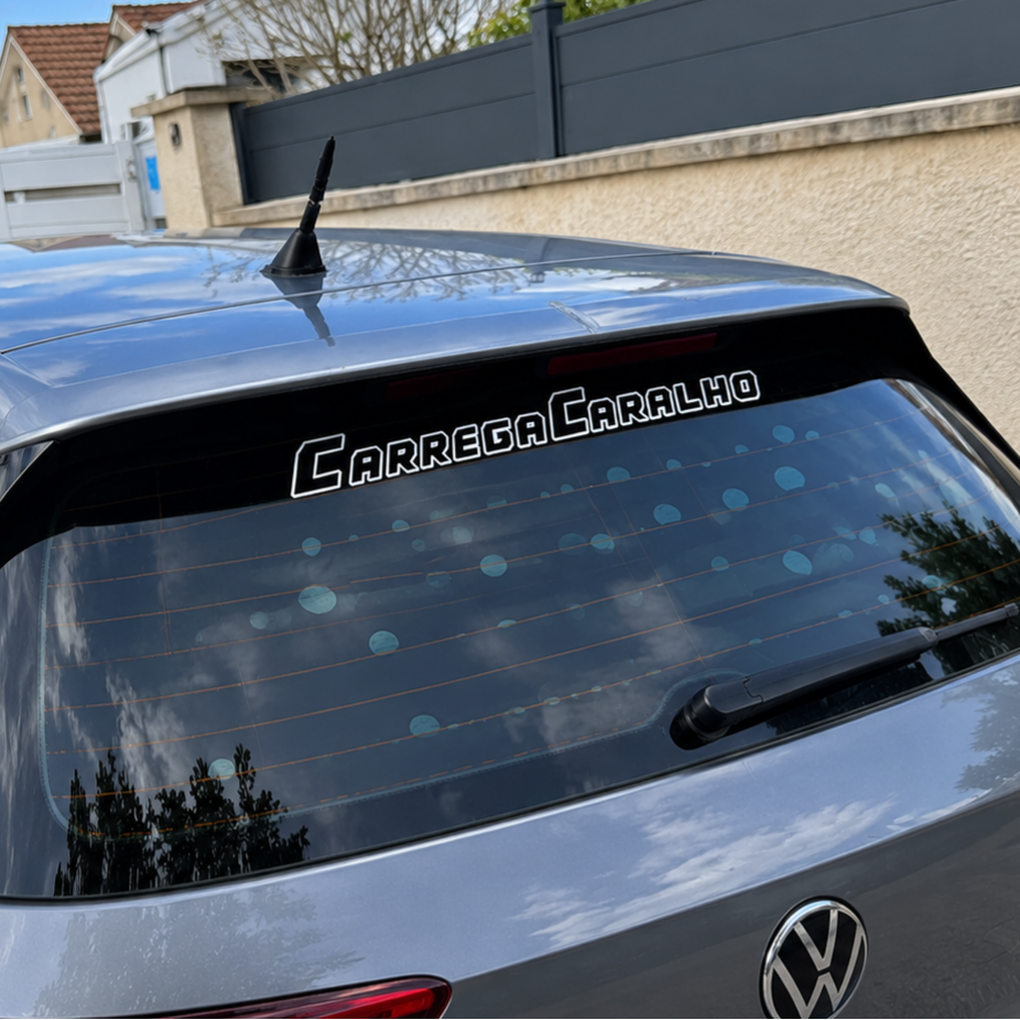 Stickers #CarregaCaralho 40cm
