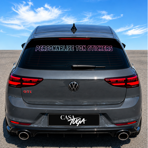 Stickers texte personnalisable
