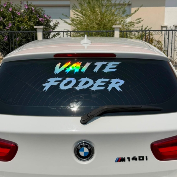 Stickers Vai Te Foder 50cm holographique