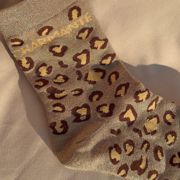 Chaussettes Charmante Léopard