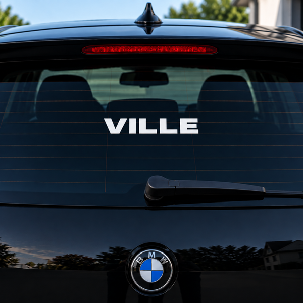 Stickers ville personnalisé