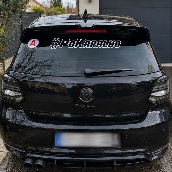 Stickers #PoKaralho 60cm