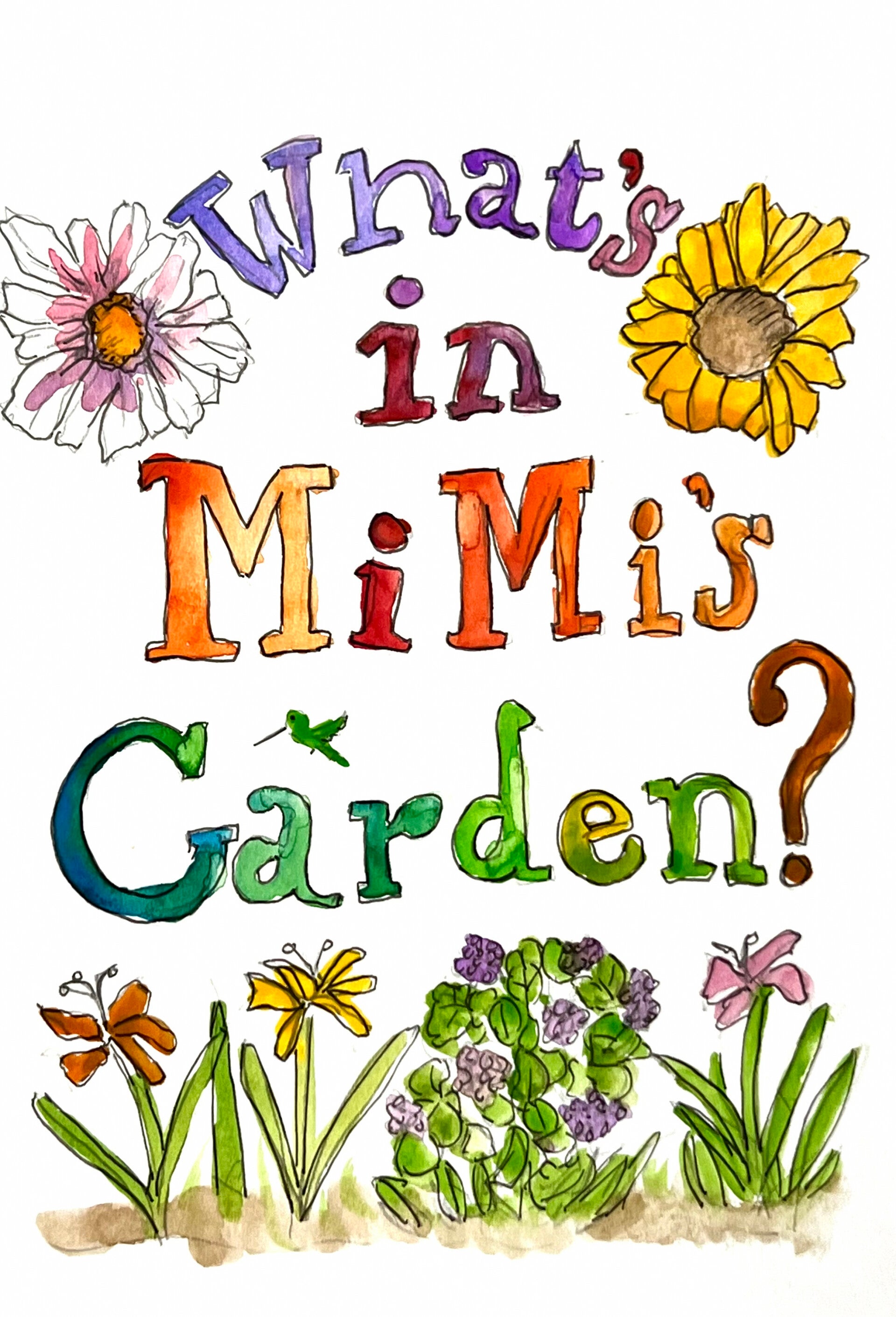 Children's Book: What's in MiMi's Garden?