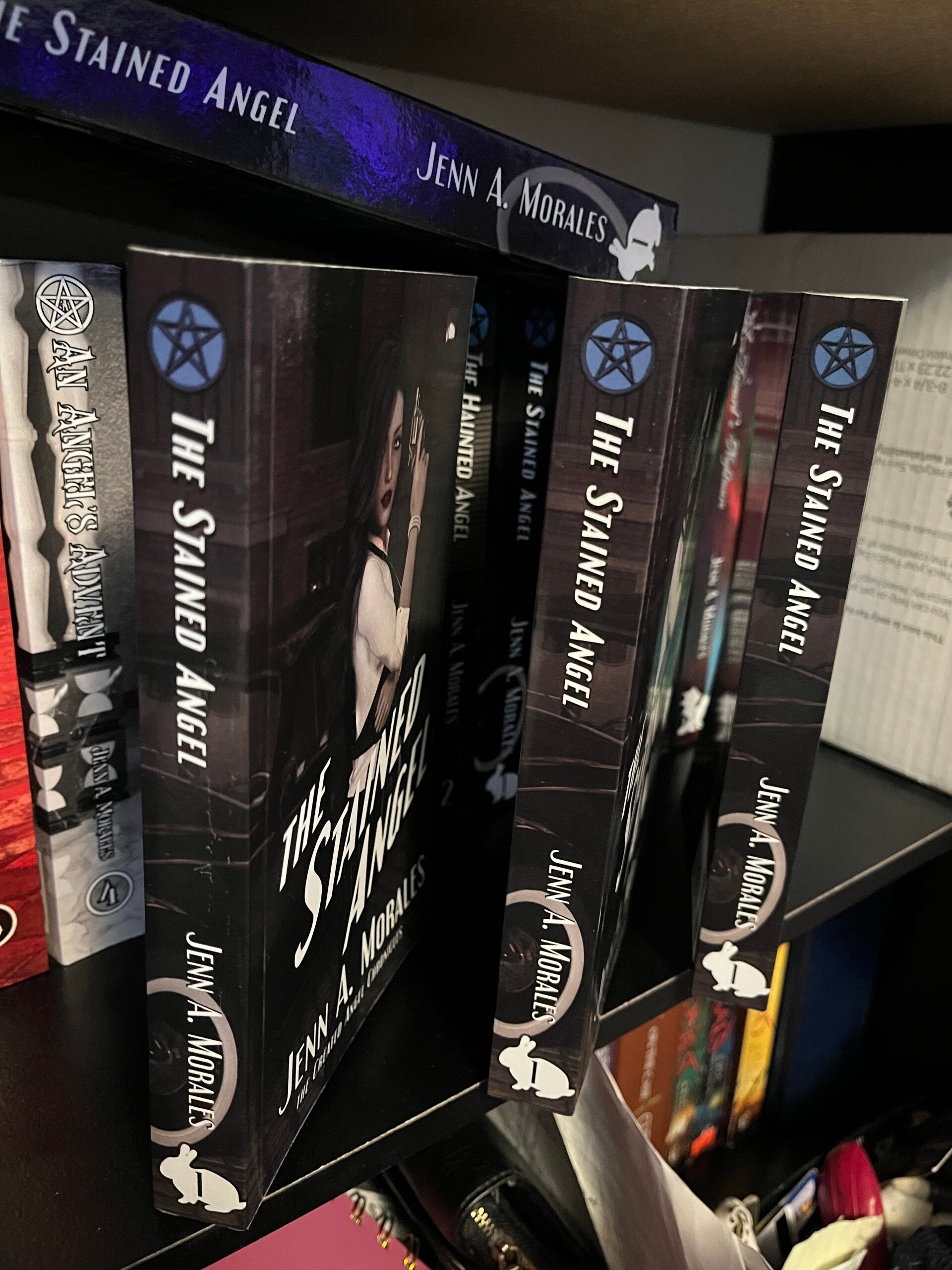 Damaged 1st Edition Stained Angel PB