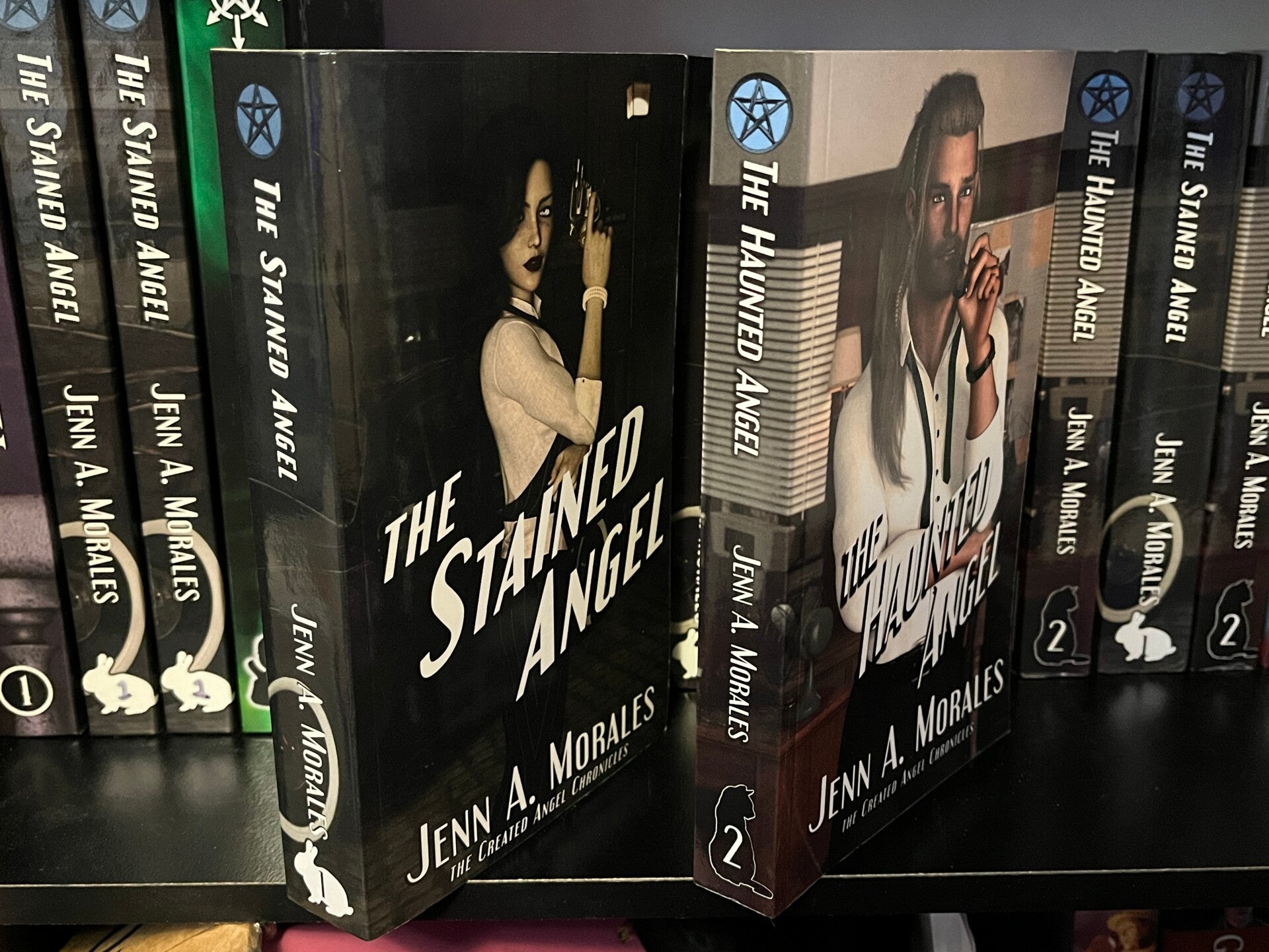 1st edition set Stained Angel & Haunted Angel