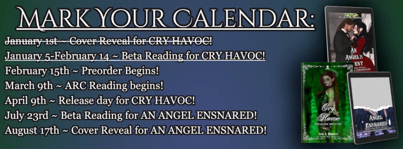 November 5th - Book Box Madness/Pre-order begins! December 17th - Birthday book day!!!!