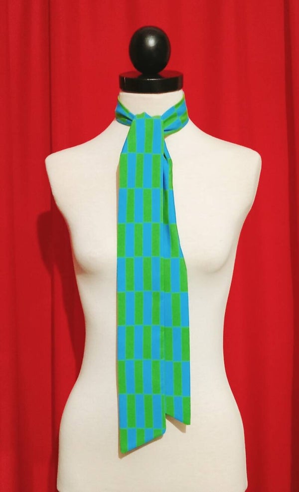 Blue Green scarf