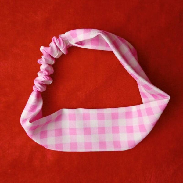 Pink headband