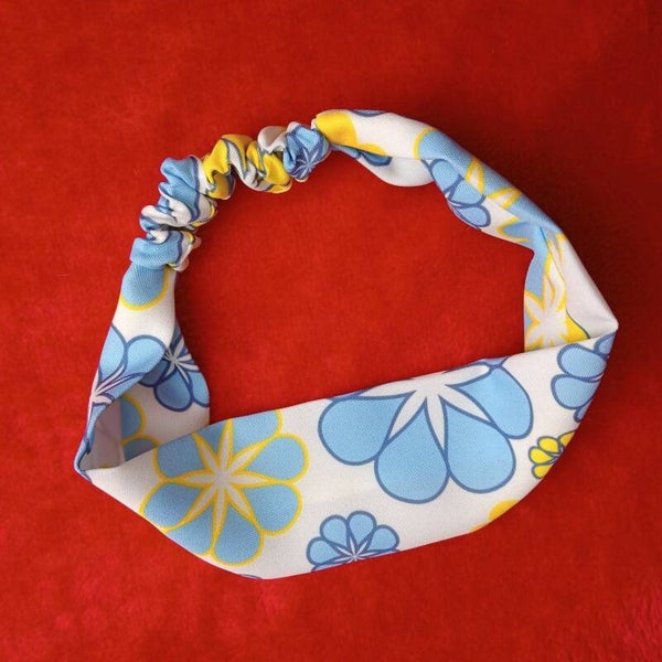 Fabric Headband Flowers