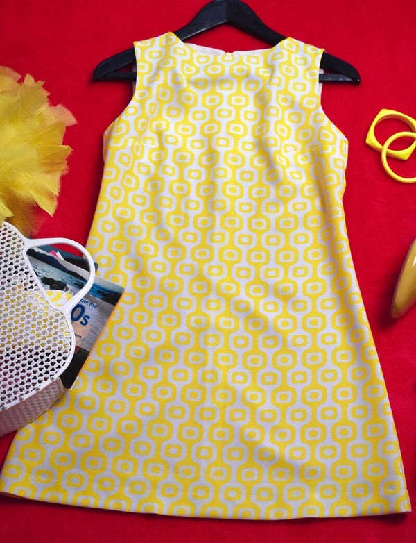 Yellow Op Art S
