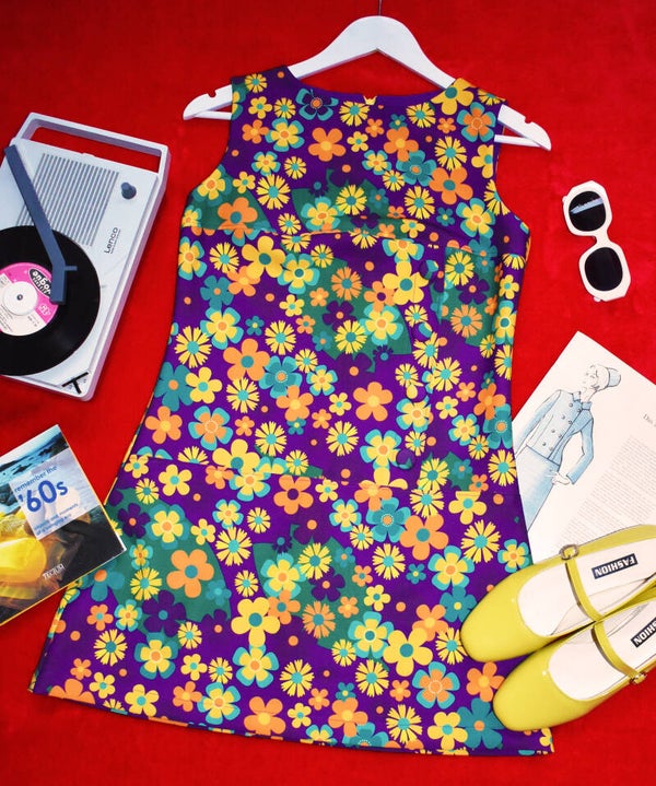 Vestido Flores S