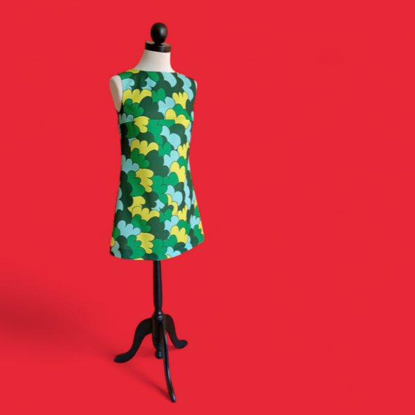 Green 60s dress
