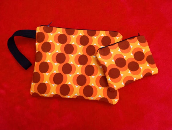 Brown circles set
