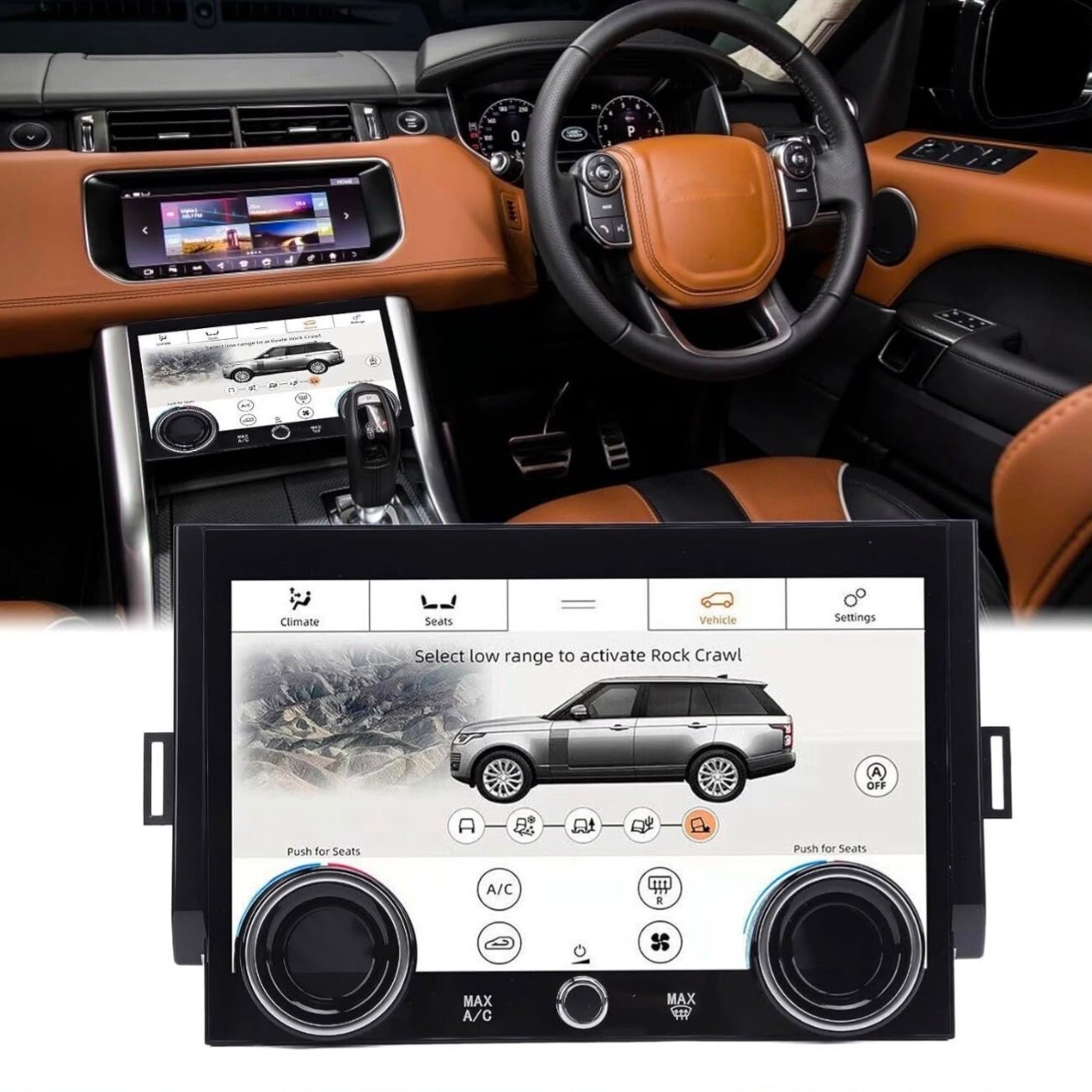10" LCD Touchscreen L494, Land Rover Range Rover Sport 2013-2017