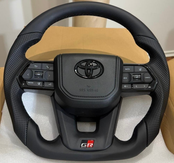 Toyota GR steering wheel