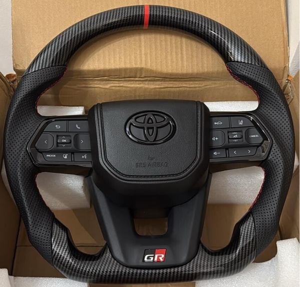 Toyota GR steering wheel