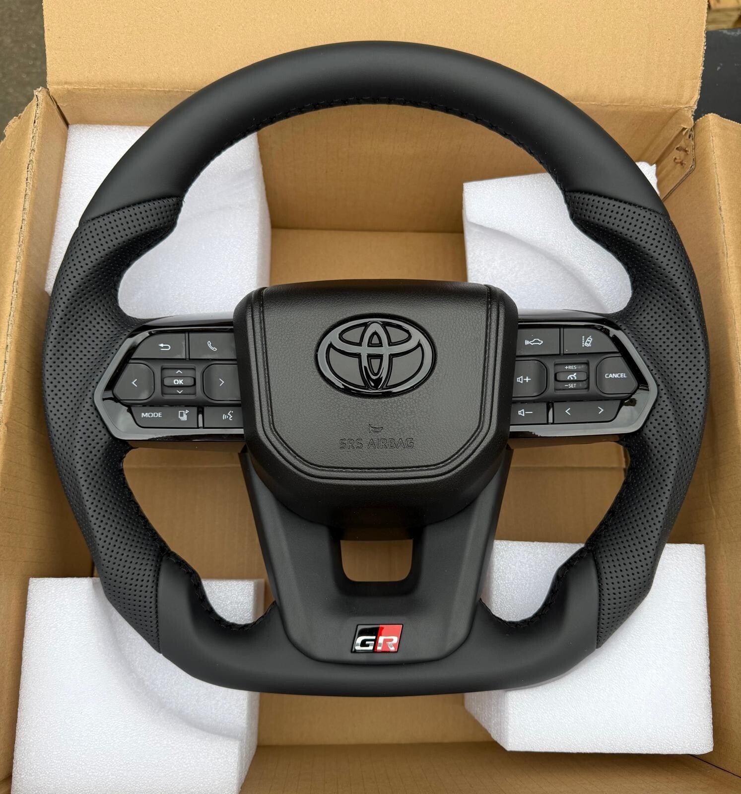 Toyota Leather GR steering wheel