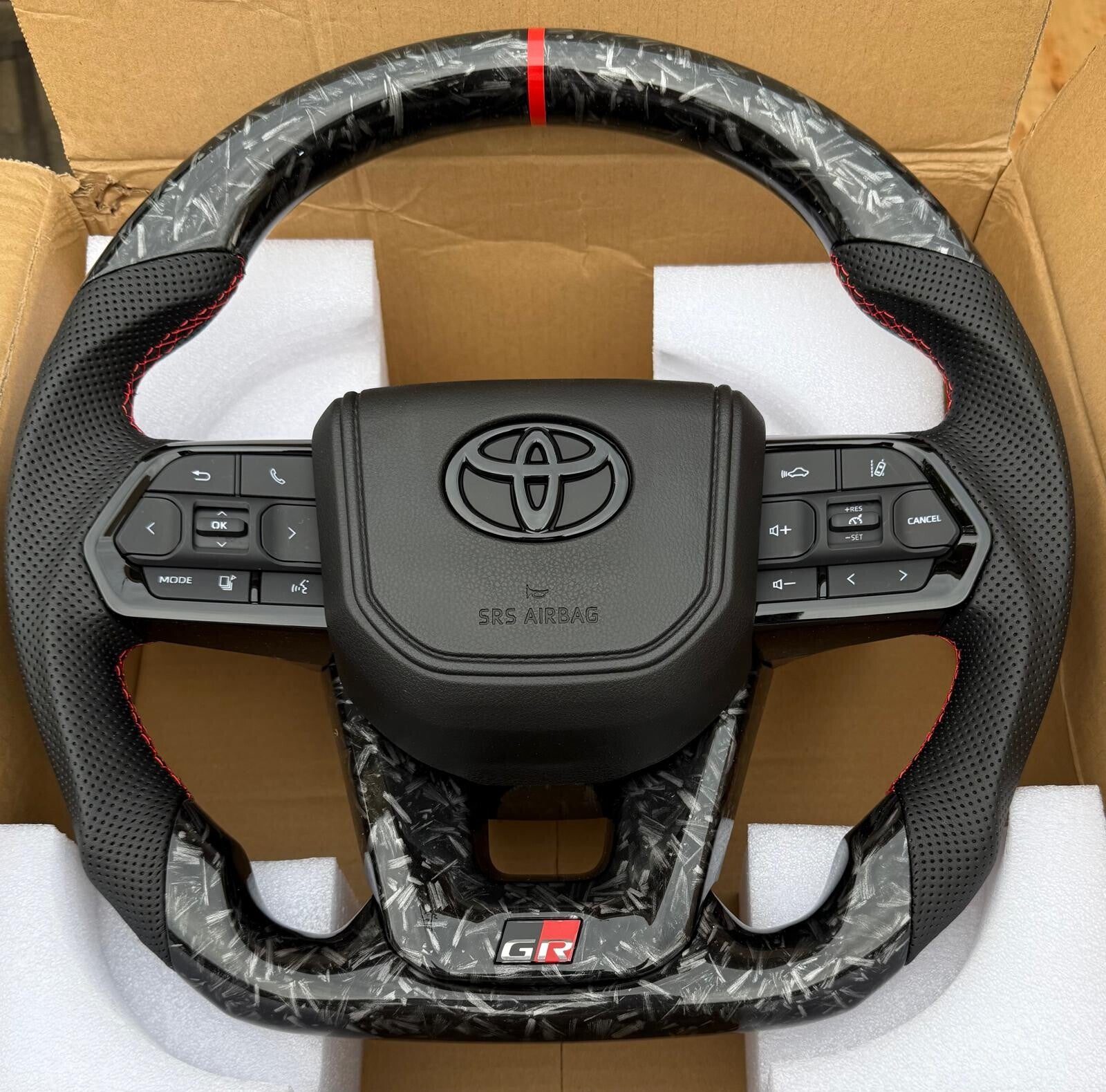 Toyota Carbon GR steering wheel
