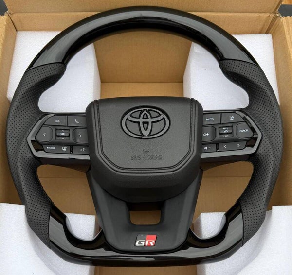 Toyota GR steering wheel