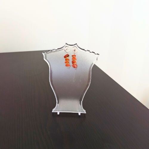 Carnelian Earrings - Natural Stones