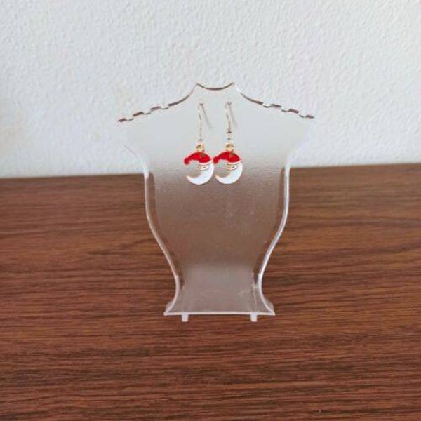 Handmade Christmas earrings