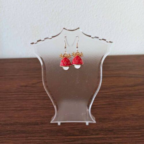 Handmade Christmas earrings