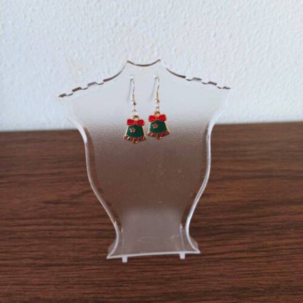 Handmade Christmas earrings