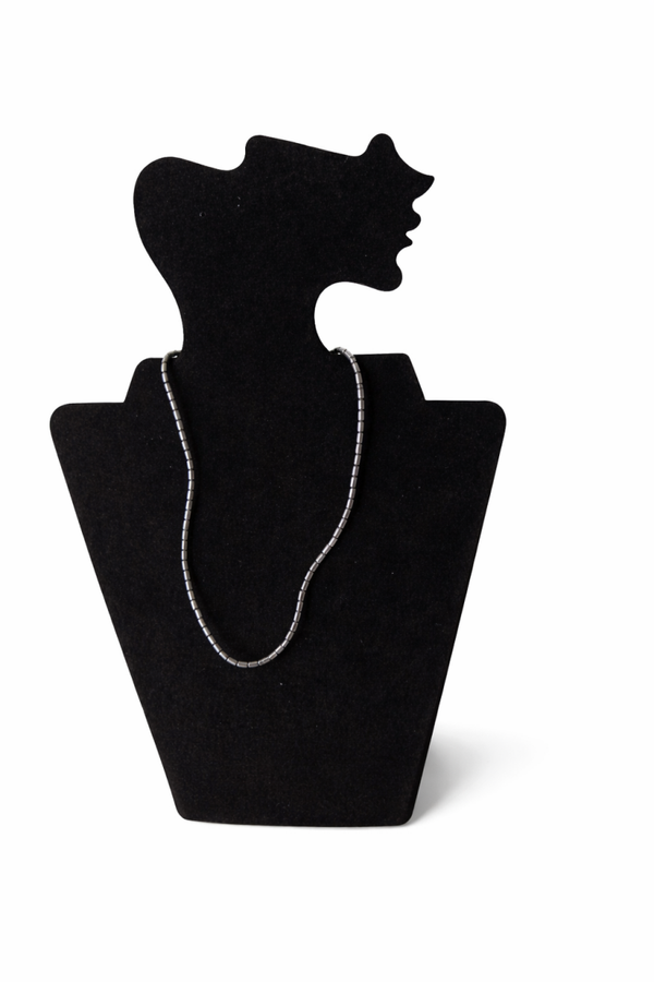 Hematite Bead Necklace