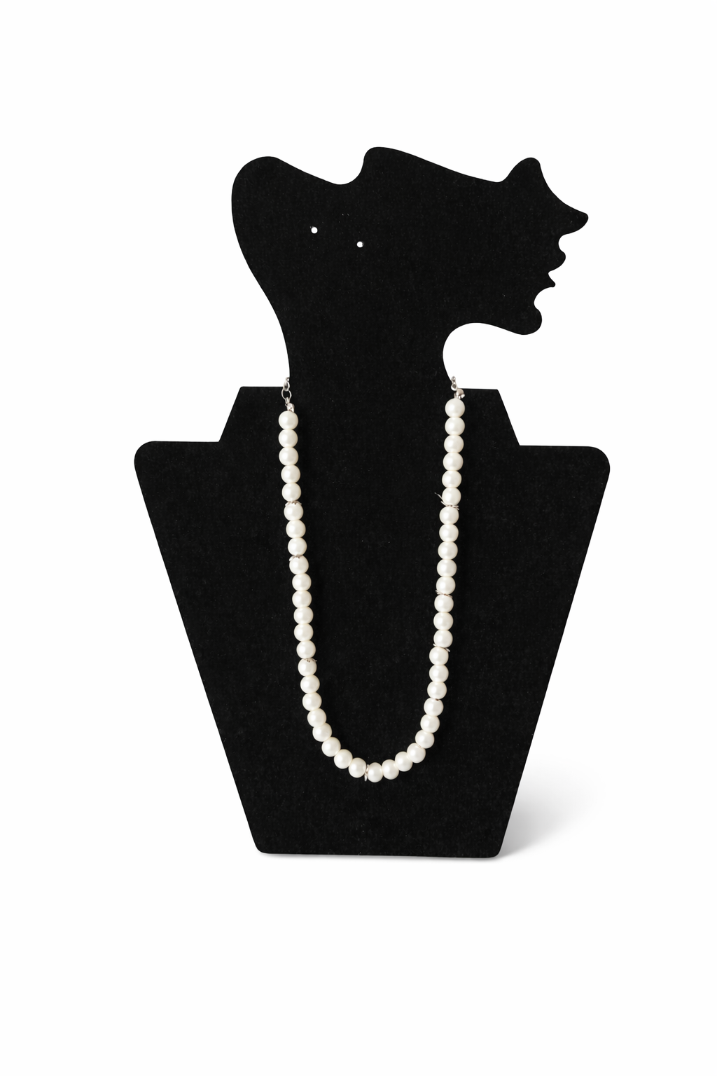 Elegant Pearl Beaded Necklace – 22 cm