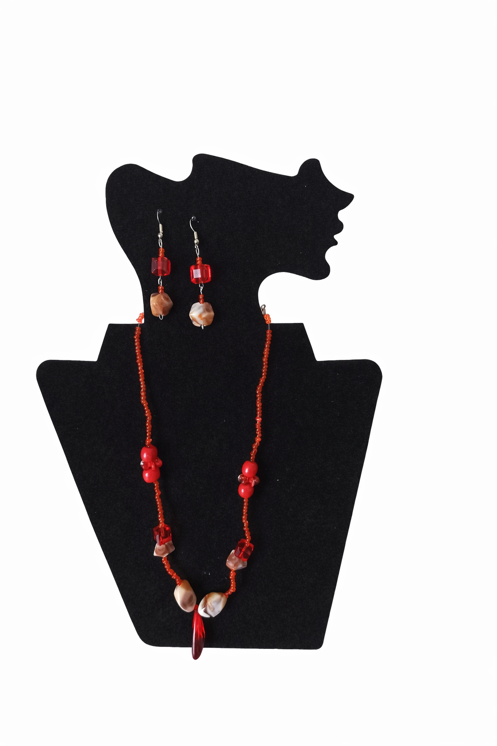 Jewelry Set Rood