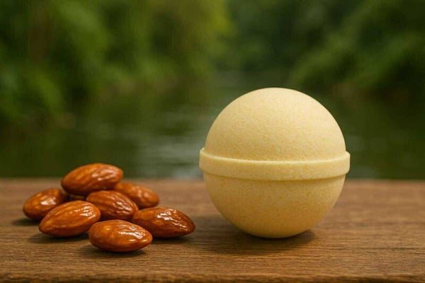 Bombe de bain Amande caramel