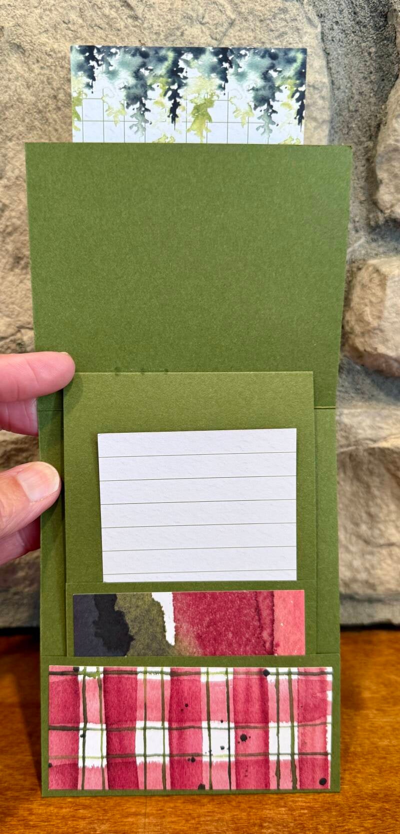 Fancy Fold - Gift Card Holder (inside)
