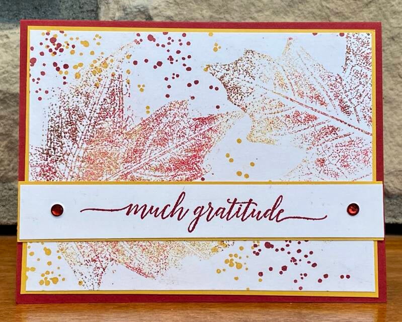 Thanksgiving Embossed Cards