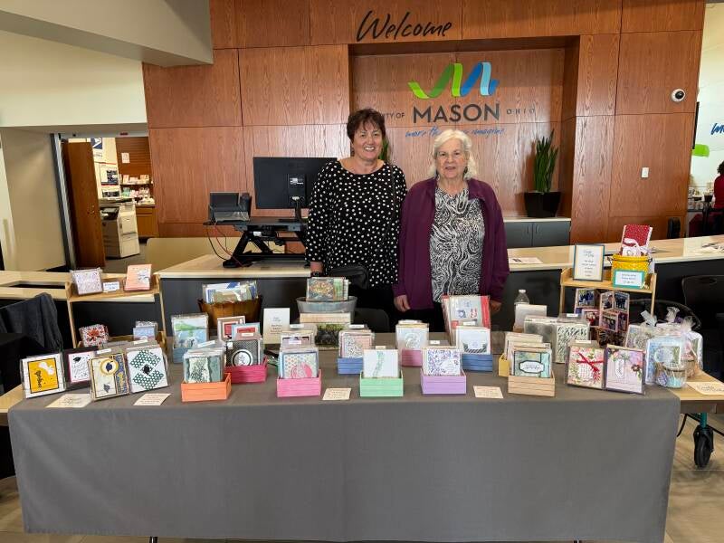 Vicki & Margery at Mason Shop Local Event