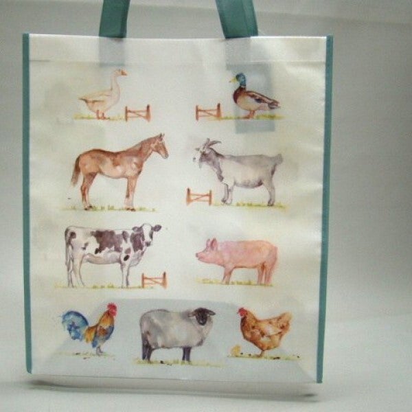 Tas van gerycycled materiaal, Boerderij (b)