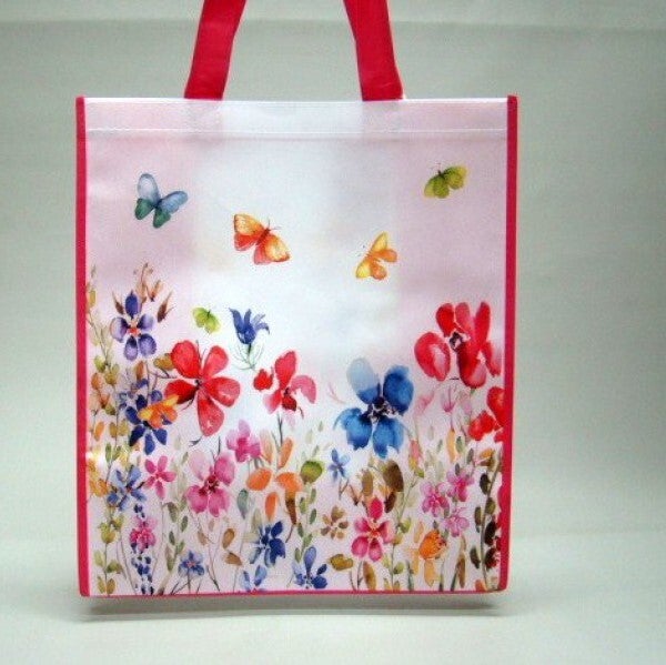 Tas van gerycycled materiaal, Vlinderweide