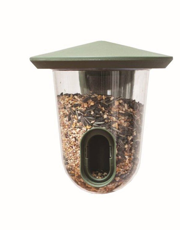 Zaadsilo 19cm. voor regenpijp, balkon e.d.