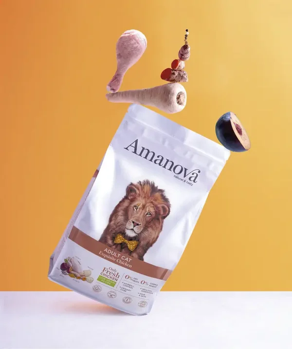 AMANOVA ADULT CAT, EXQUISITE CHICKEN, LOW GRAIN, 1½ KILO