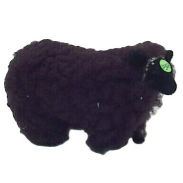 SCHAAP zwart, 10 cm.