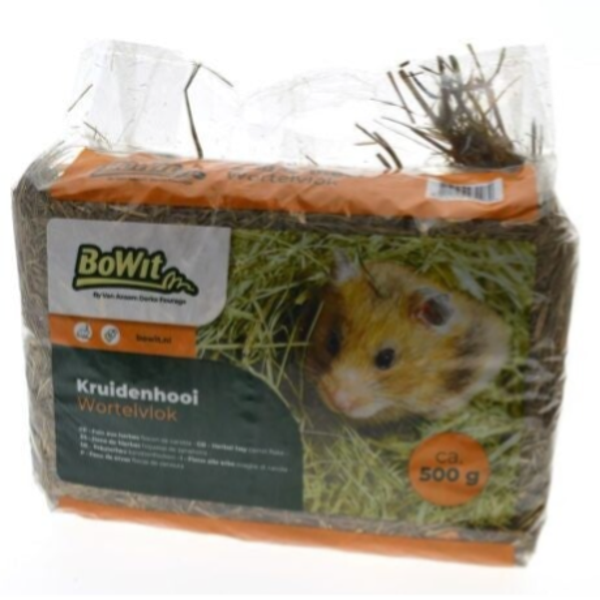 Kruidenhooi met WORTELVLOKKEN
