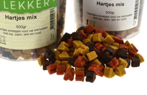 Hartjes mix, 500 gram
